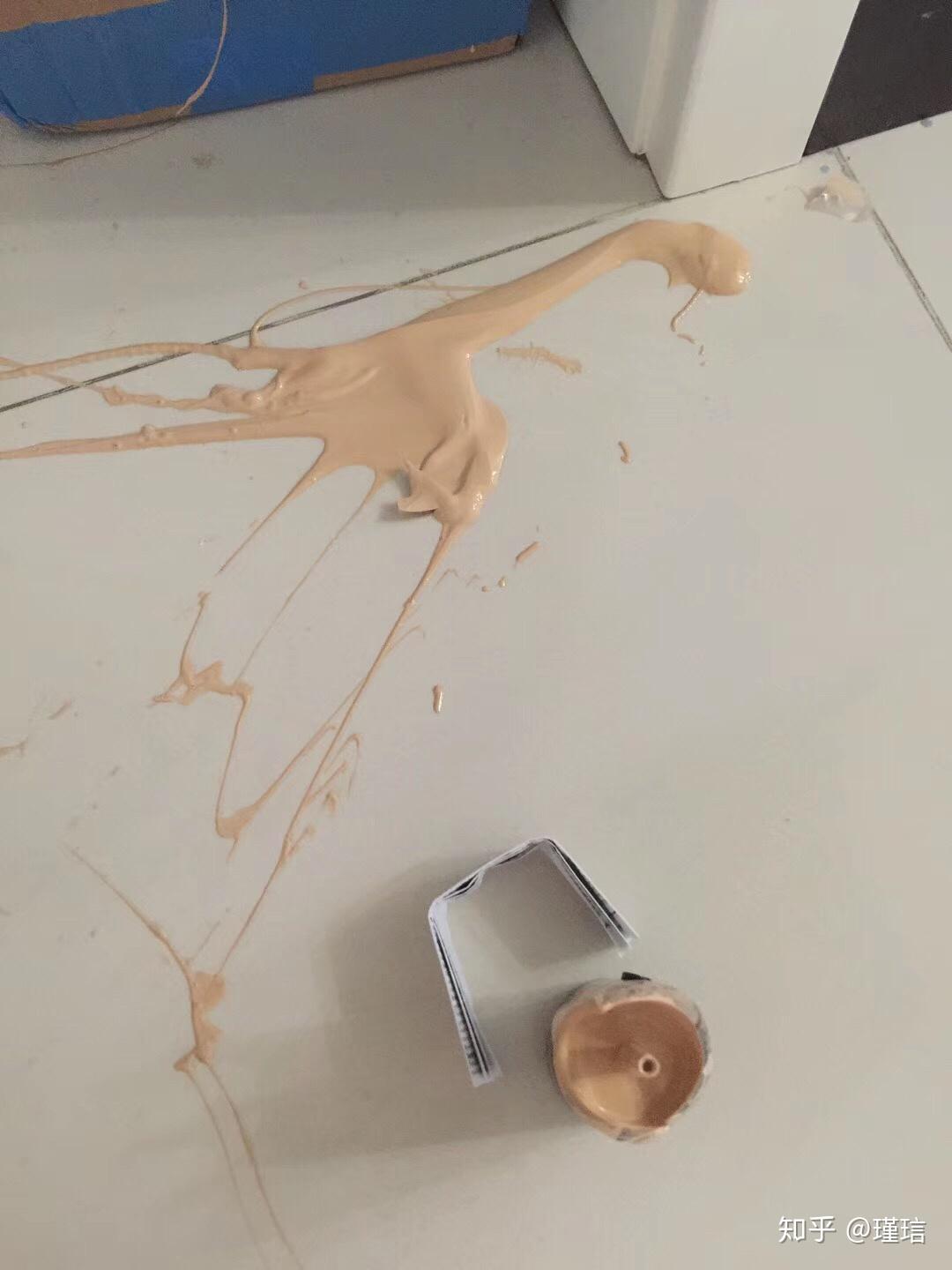 把新买的粉底液摔烂了是什么体验? - 知乎