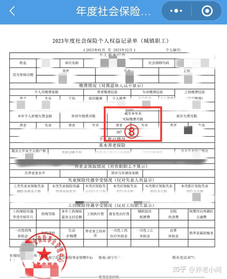 我的社保查询 明细图片