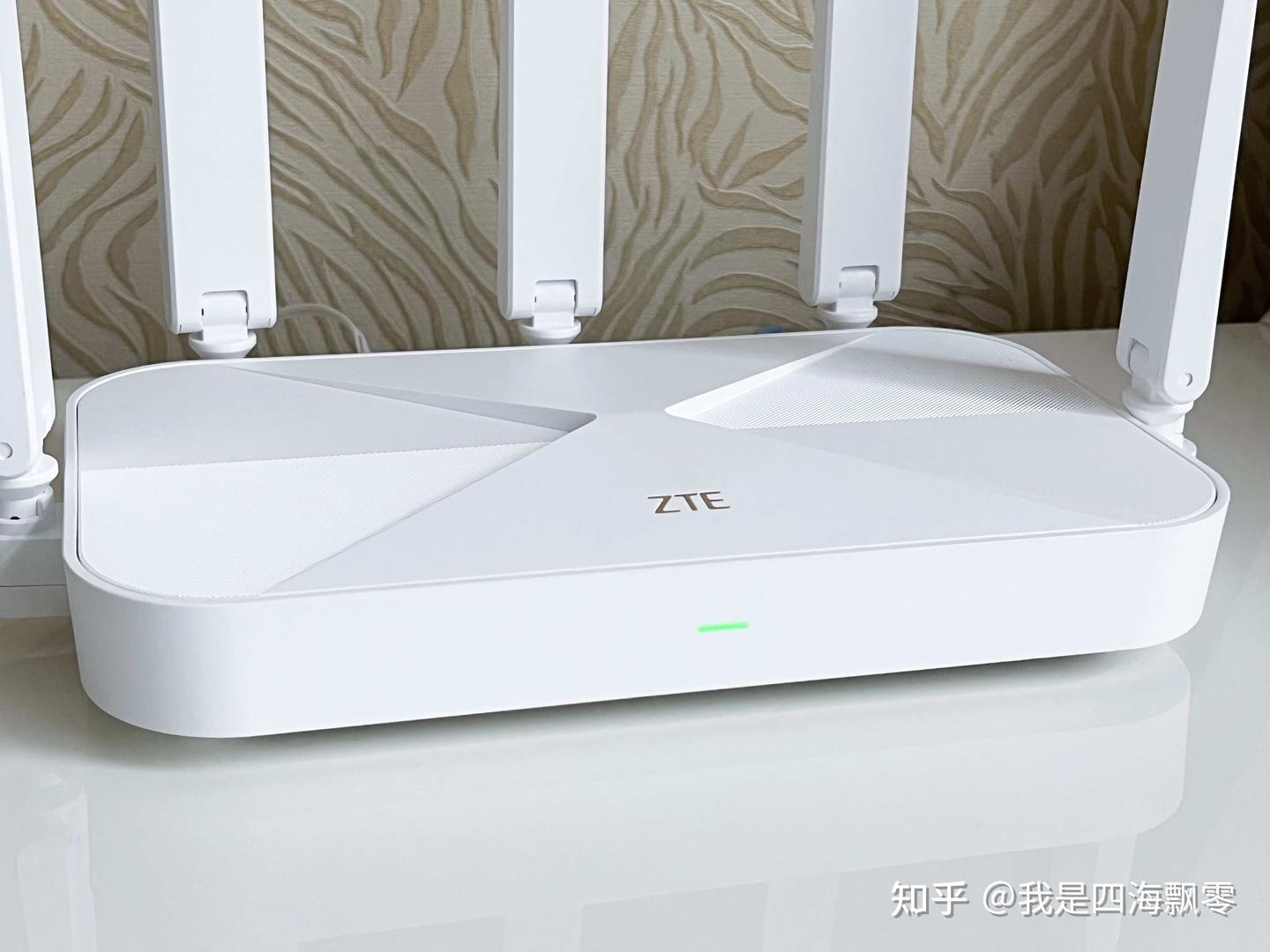 两台ZTE AX3000巡天版做有线MESH组网，无线信号覆盖真的不错