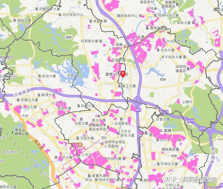 深圳各区域旧改地图，干货值得收藏！ - 知乎