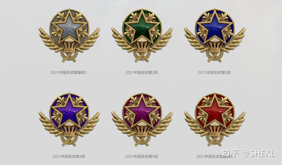 csgo究竟谁拿到了红色六级服役勋章