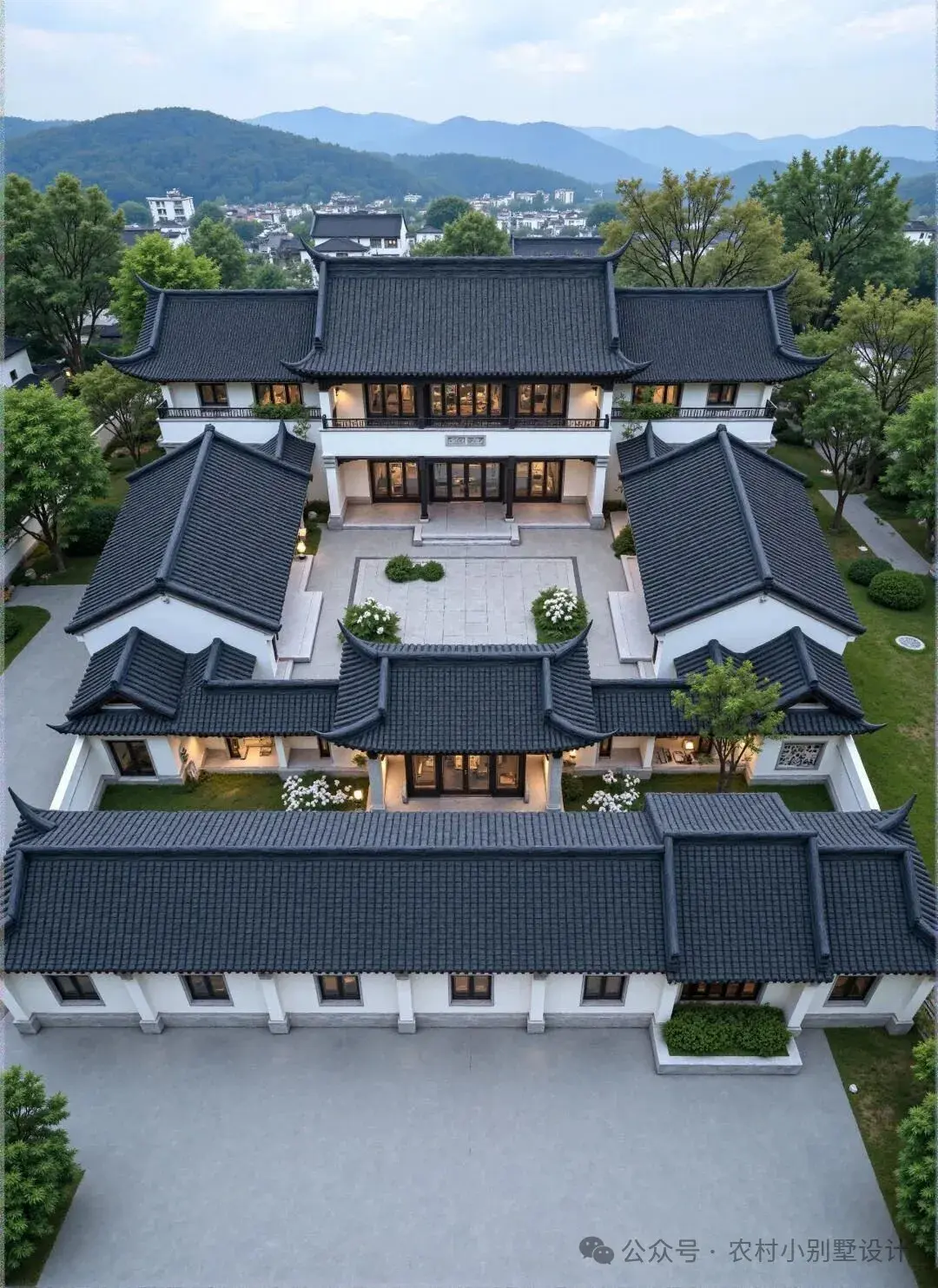 20套三合院一层设计;2026回家养老度假首选新中式自建房 - 知乎
