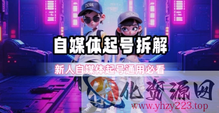 一天5张？自媒体起号完整拆解_新人自媒体起号必看【超详细攻略】