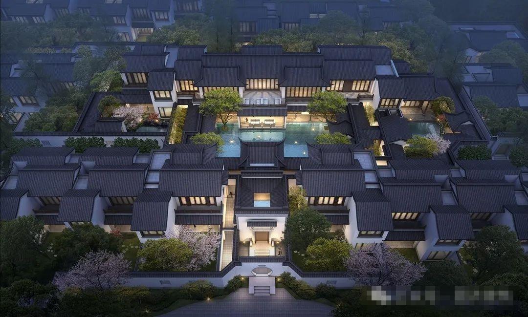 25年设计参考 | 中式别墅效果图 - 知乎