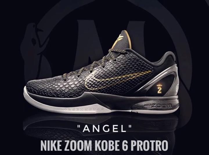 【新品未使用・美品】Kobe 6 Protro ブラック/ゴールド NIKE KOBE 6 Protro Size 13.5 BHM PROMO Sample US PE Player