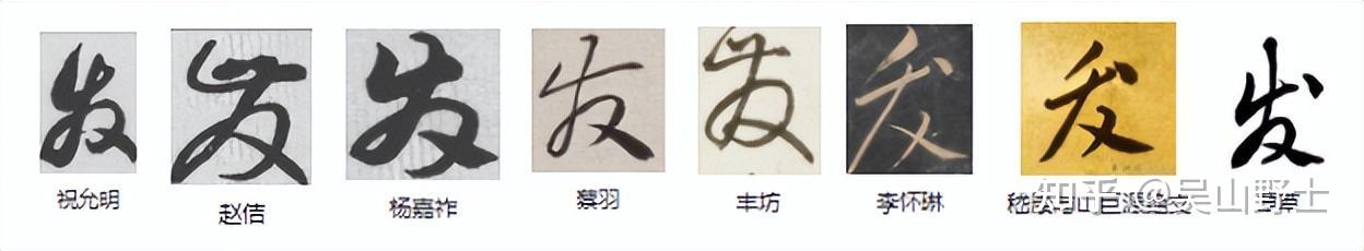 400“發”、“髮”遵循什么规则合并简化成“发”? - 知乎