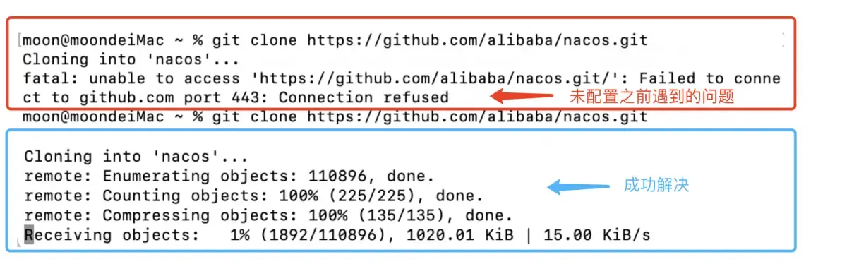 Failed to connect to github.com port 443: Connection refused问题解决 - 知乎