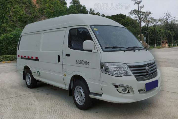 封闭货车改装房车来了金旅海狮露营车设计物流车打造床车旅行