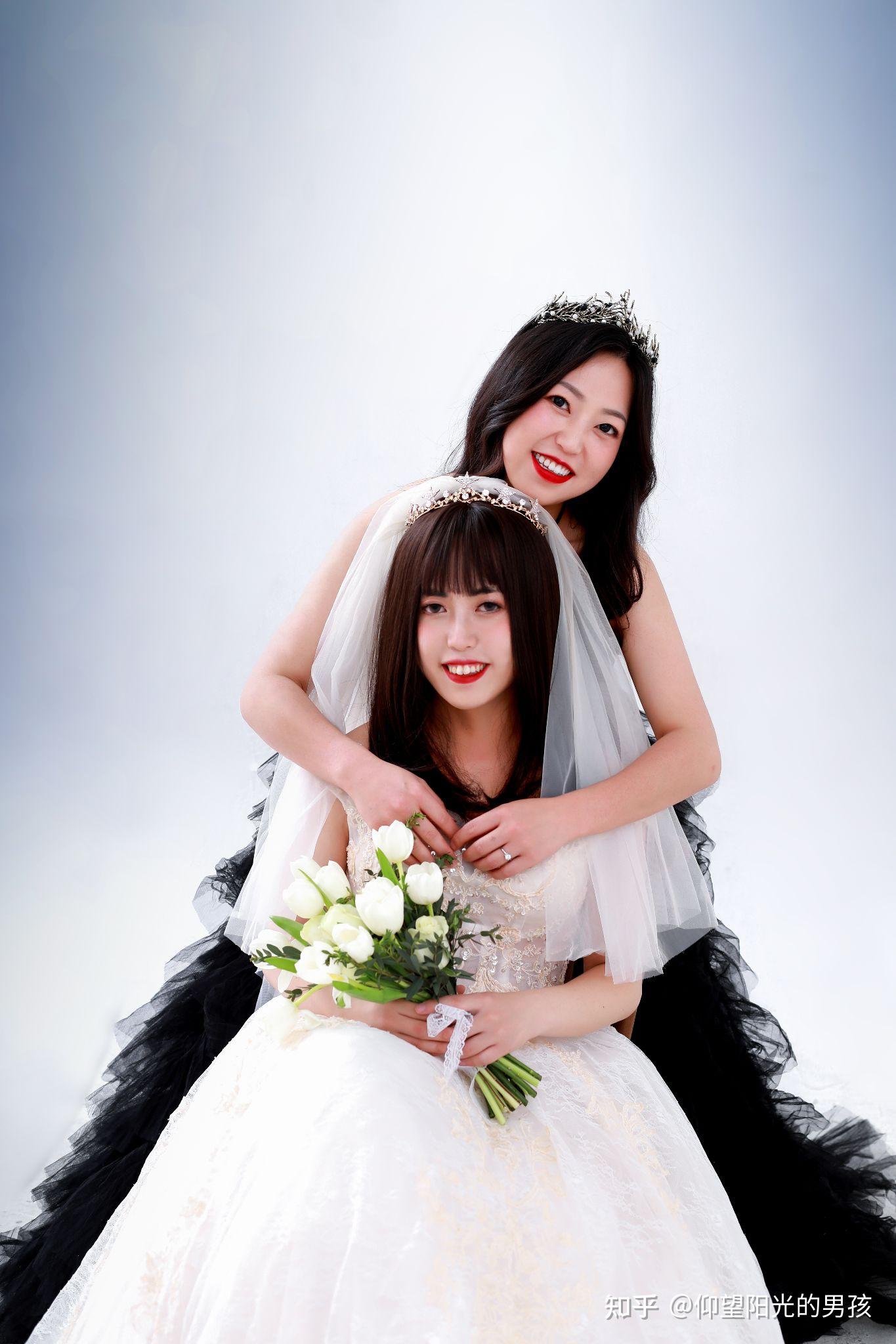 男生穿女装,感觉不能少婚纱啊,有没有男生穿婚纱拍照的? - 知乎