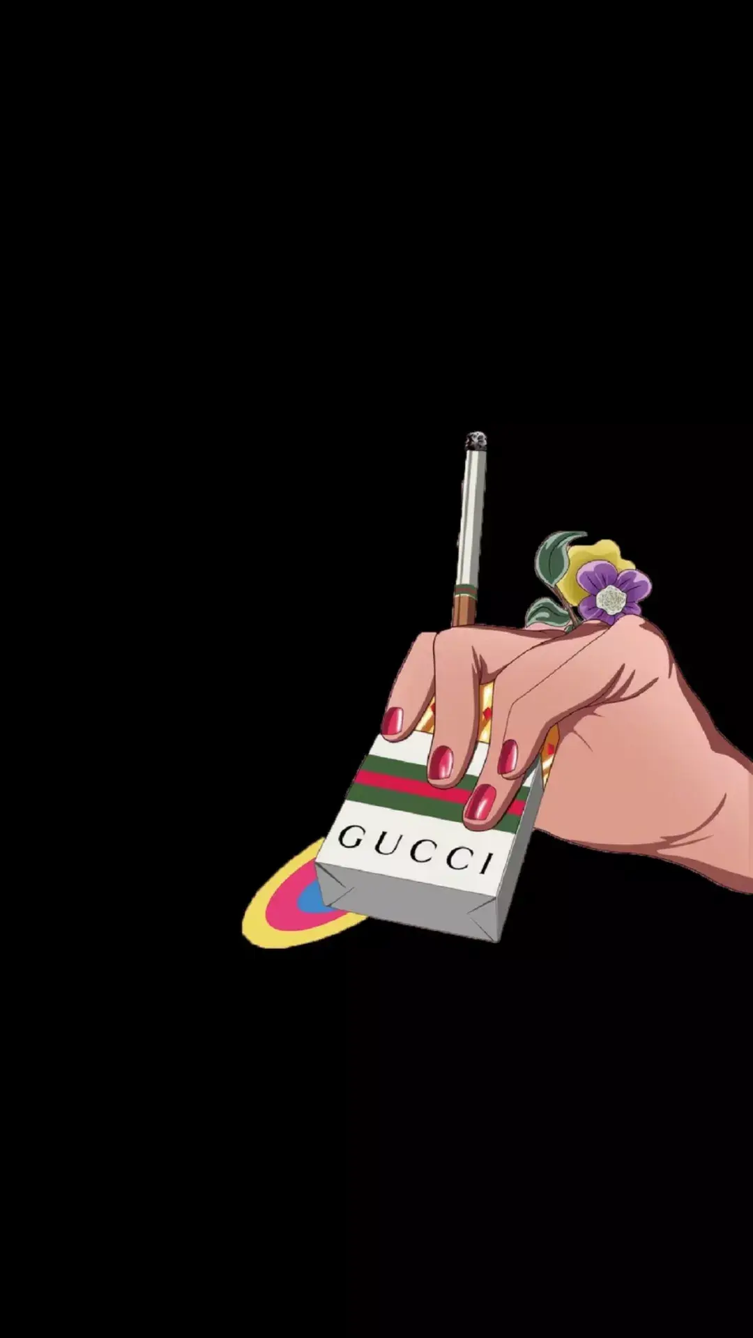 求黑色系壁纸全面屏谢谢