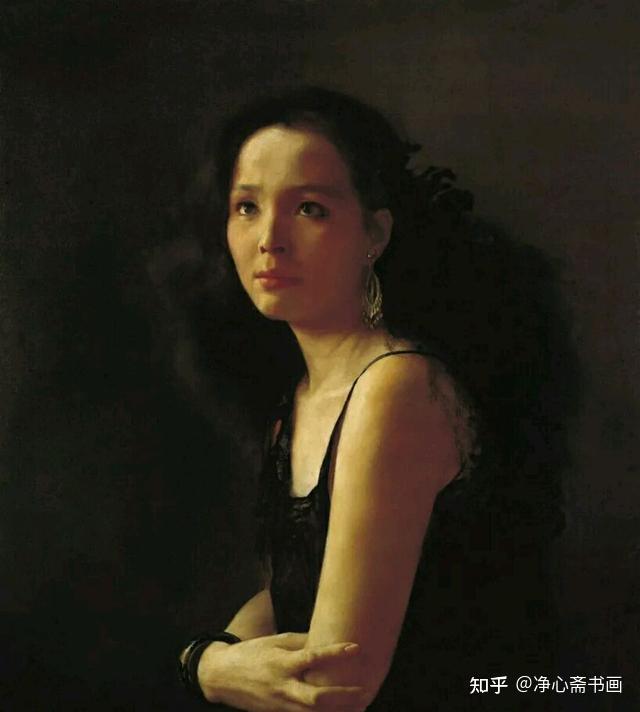 画家应该有敬畏之心吗，王玉琦画的女人油画，典雅中更有神秘色彩 - 知乎