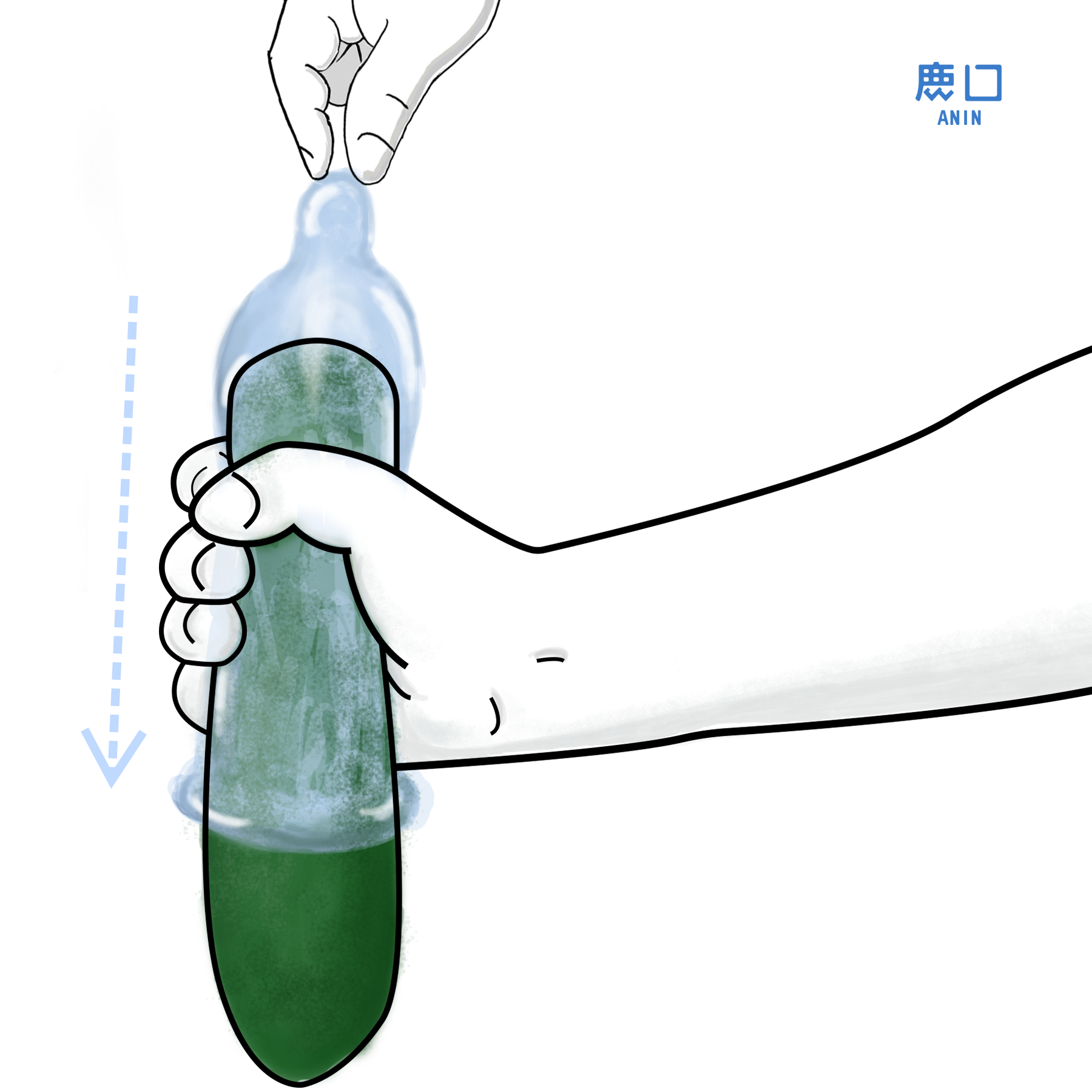 如何正确使用避孕套正确的套带方法