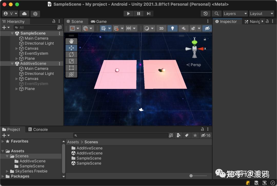 Unity | 以附加模式加载场景，实现多场景叠加及注意事项 - 知乎