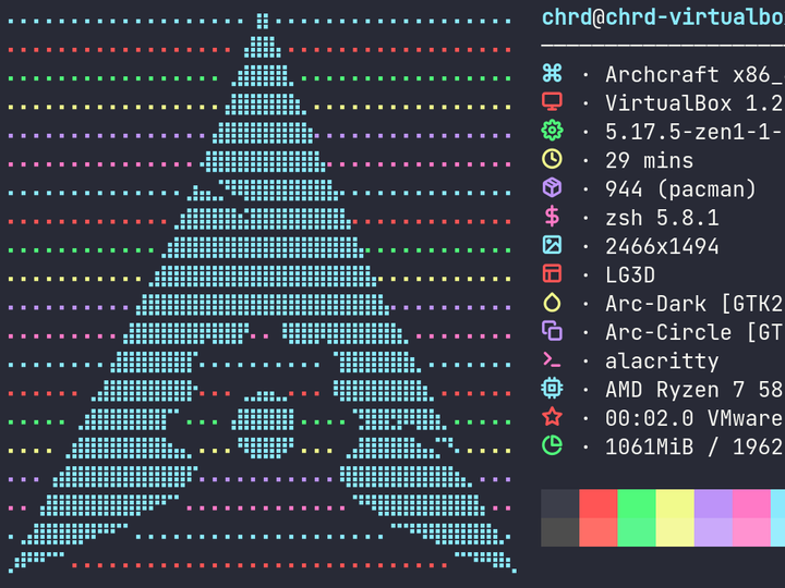 Arch Linux 优秀轻量级衍生版Archcraft 完全安装- 知乎