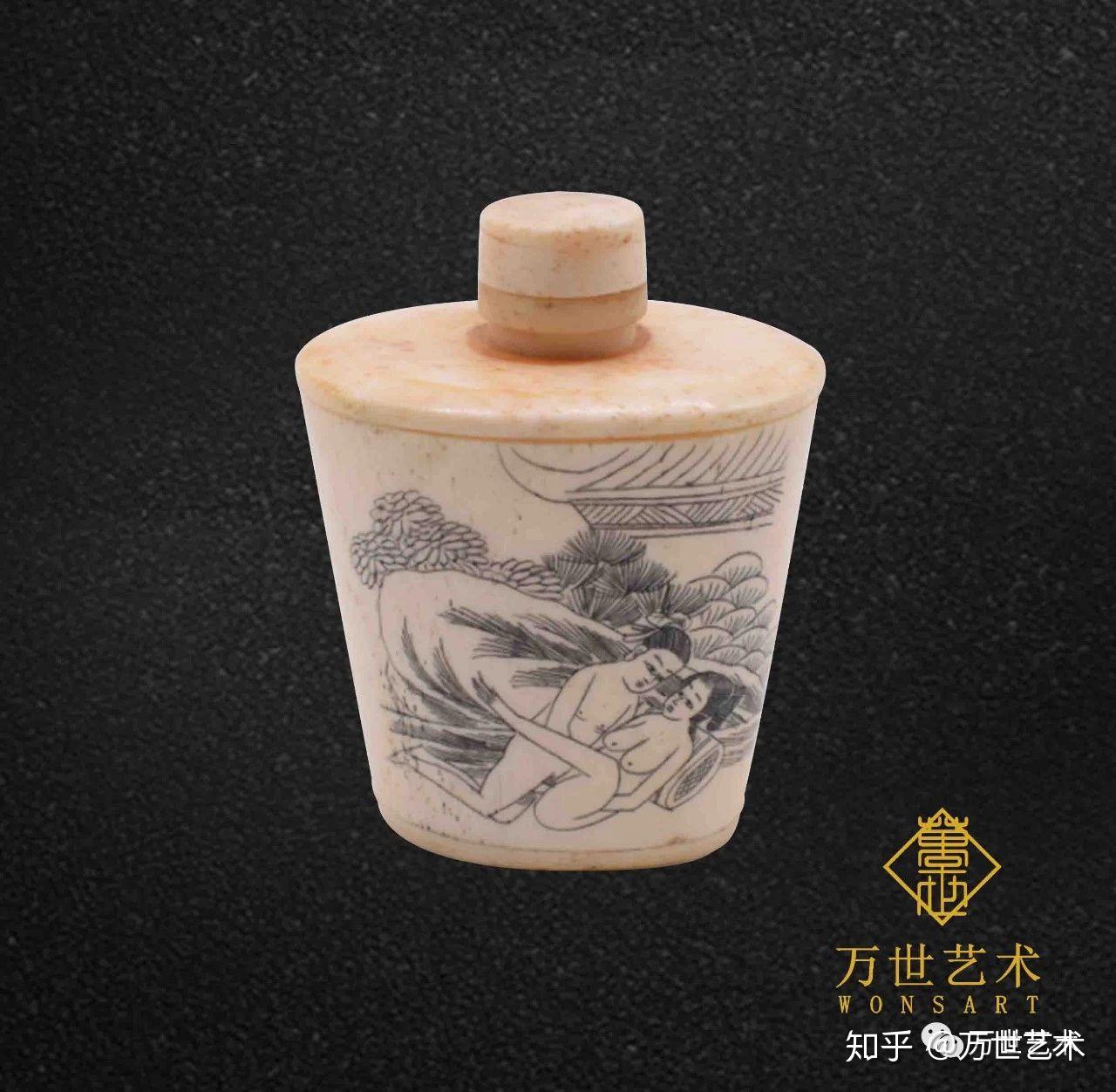 万世艺术-精品推荐】清代春宫图象牙鼻烟壶- 知乎