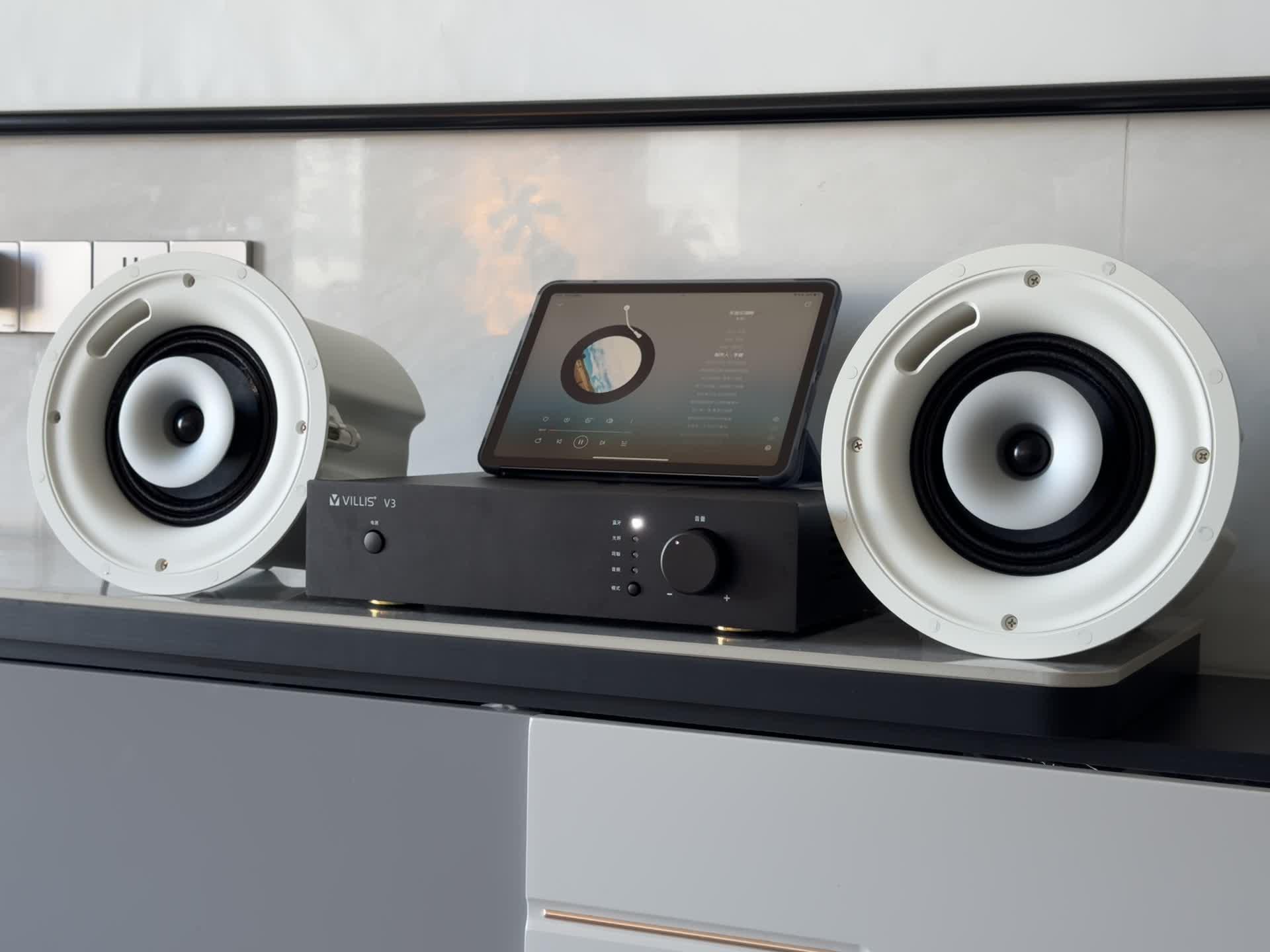 家庭观影升级必备,威力声gx6吸顶音响体验测评!