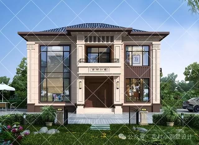 30款带阁楼二层新中式自建房别墅，2025回乡建房首选别墅效果图 - 知乎