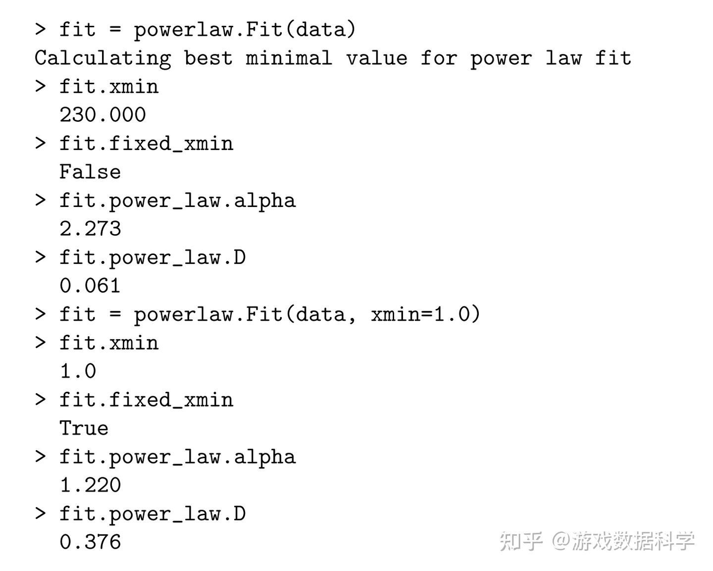powerlaw:用于分析幂律分布的Python库 - 知乎