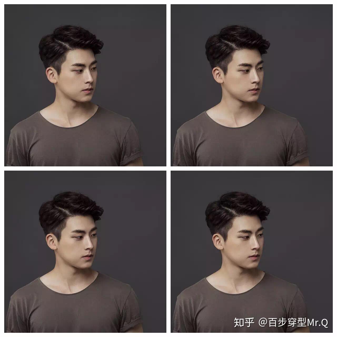 男生侧分纹理发型合集 - 知乎