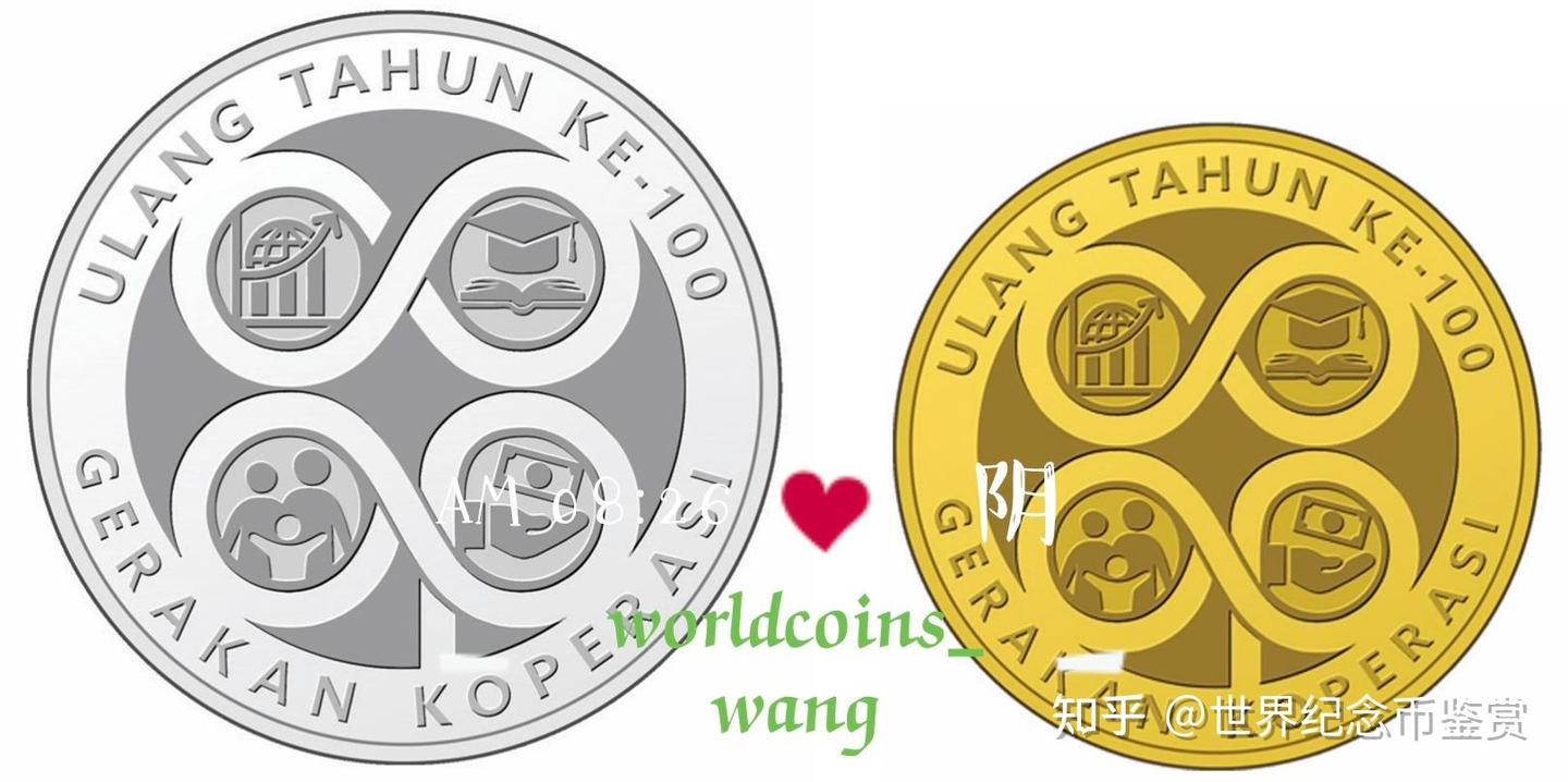 2022年马来西亚合作社运动100周年纪念币- 知乎