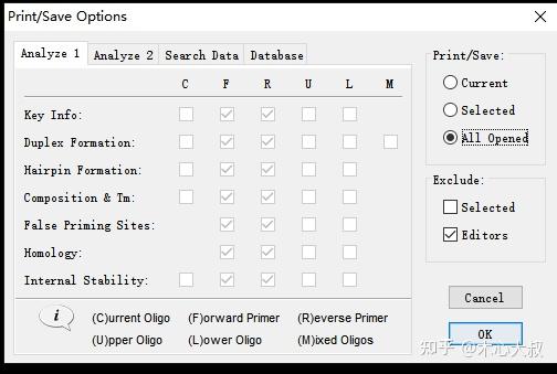Oligo7引物分析评价和筛选流程 - 知乎