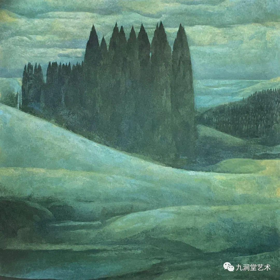 岩彩画| 高山辰雄（二） - 知乎