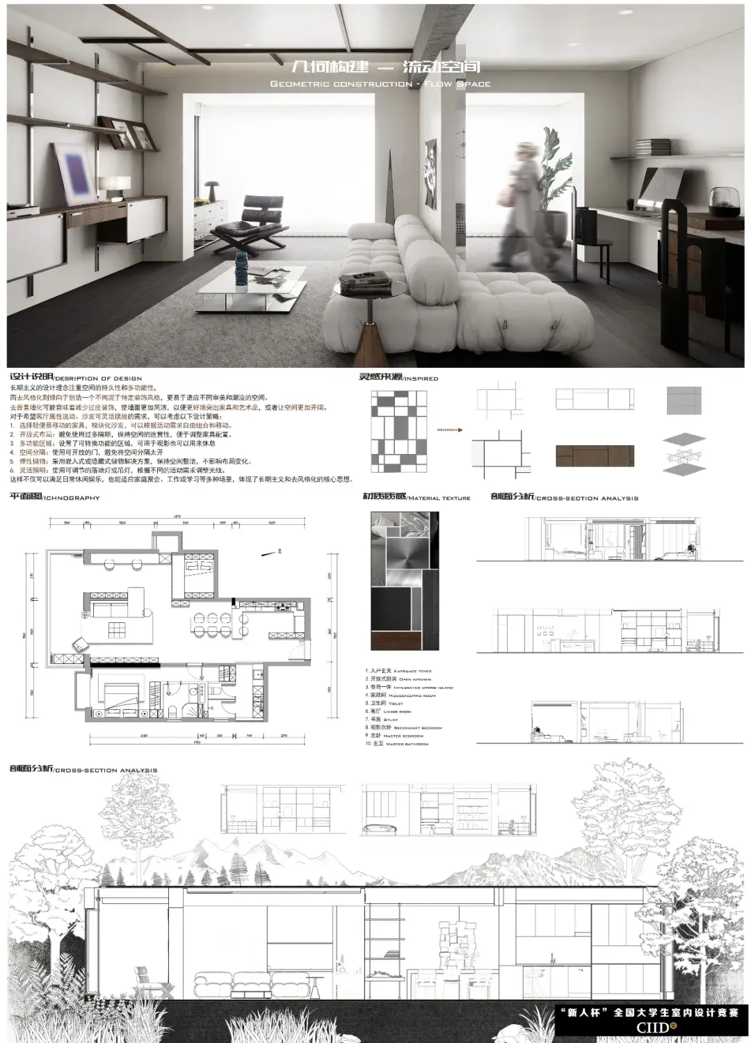 2024“新人杯”全国大学生室内设计竞赛一等奖获奖作品展 - 知乎