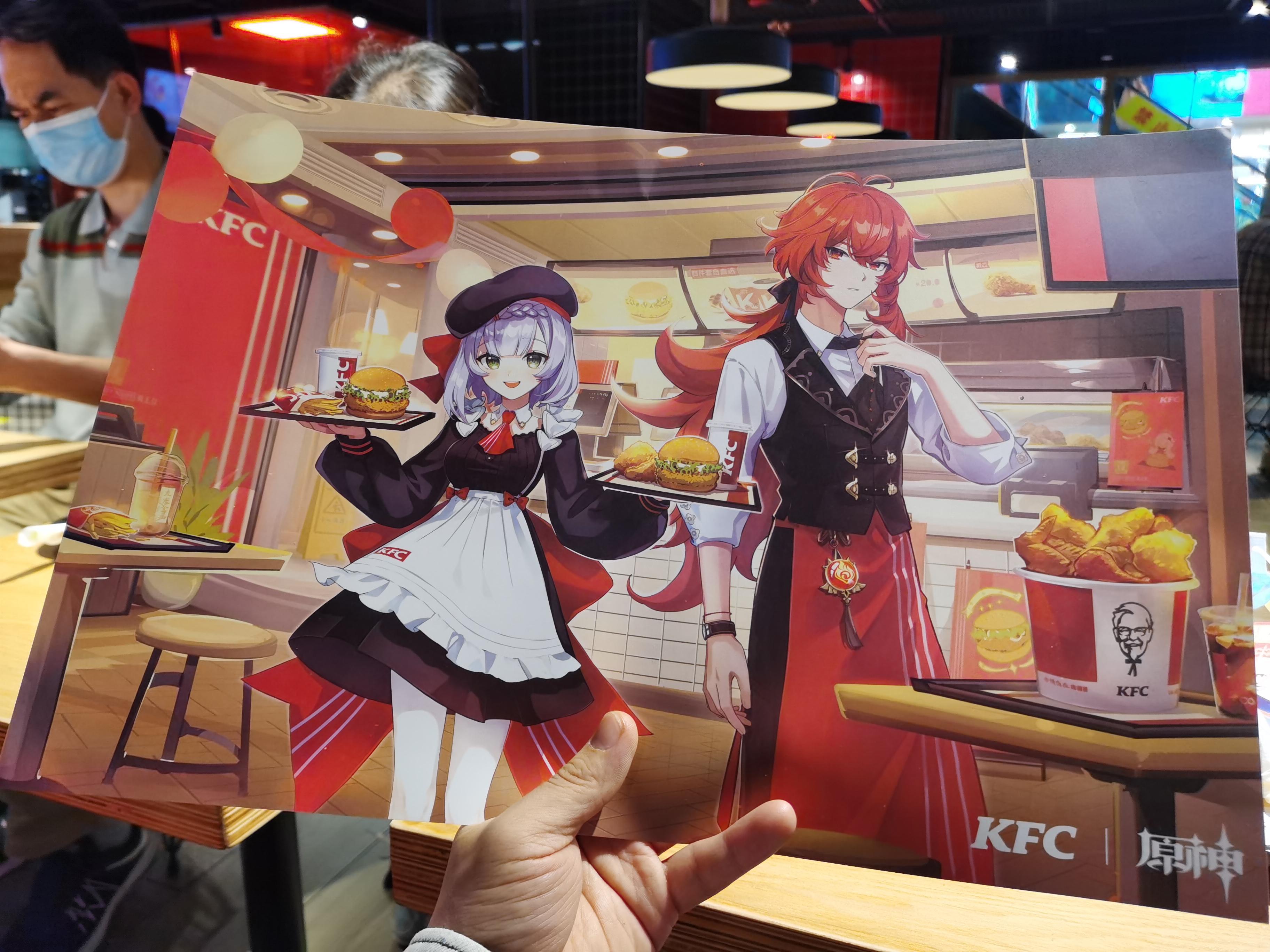 如何评价原神和kfc联动38日当天kfc内原神玩家爆满