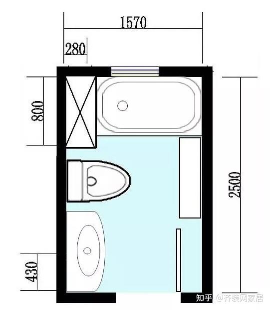 紧凑型卫生间要怎么设计装修