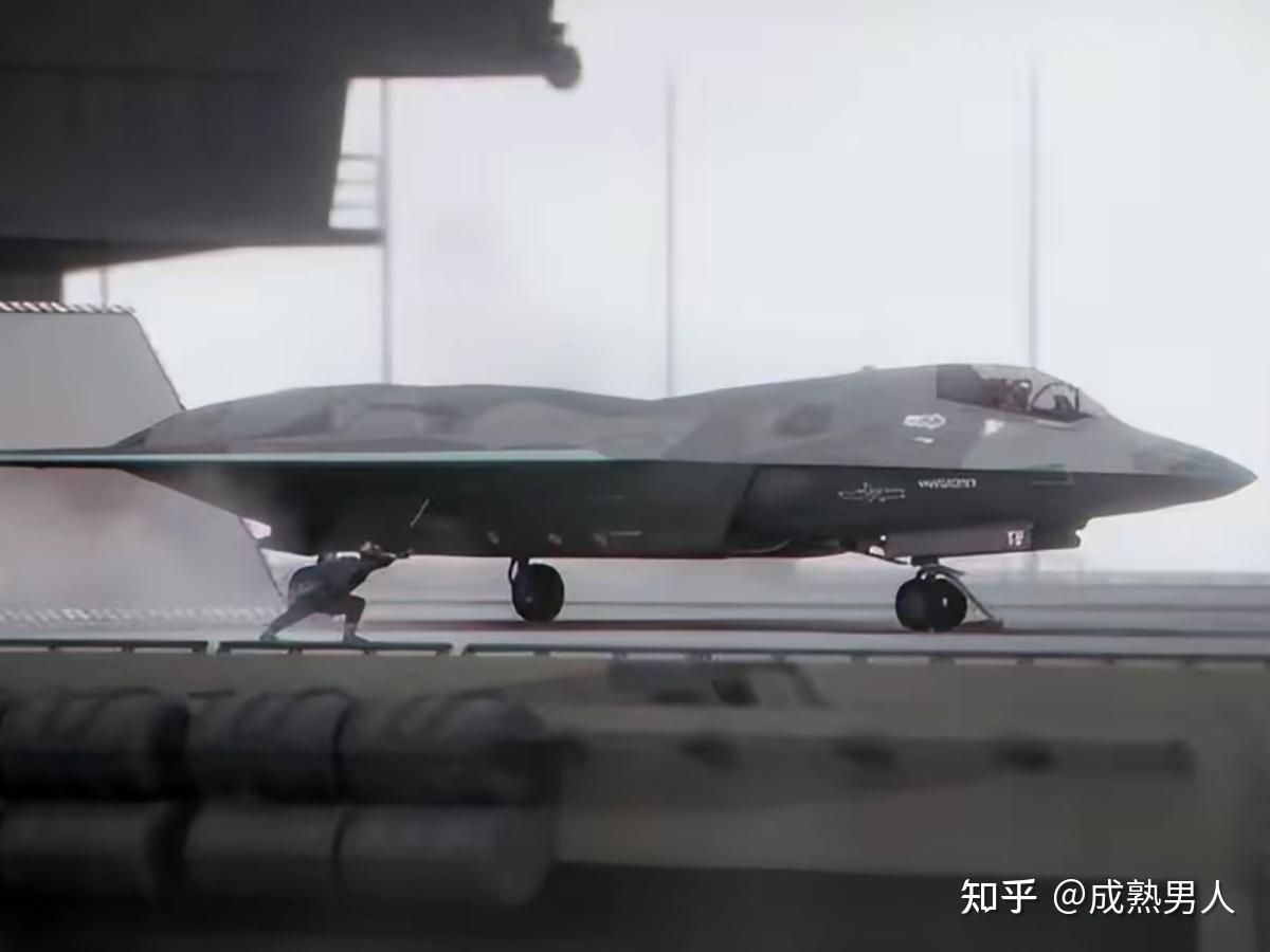 歼-50试飞照曝光!六代舰载机横空出世,美军这次真的慌了 - 知乎