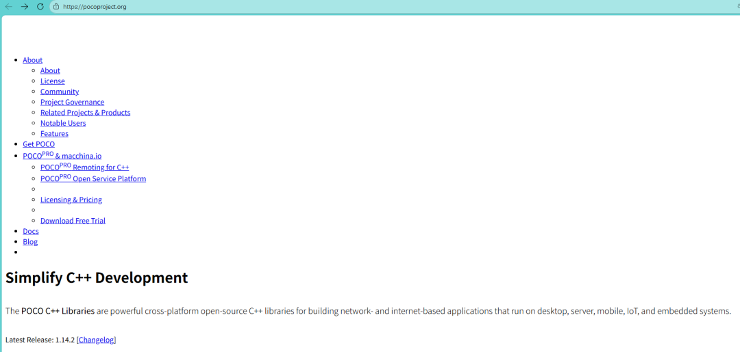 Poco Client/server Application C Code 嵌入式-POCO C++开源库 - 知乎