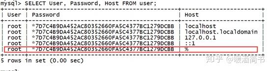 设置MySQL的root用户允许远程登录 - 知乎