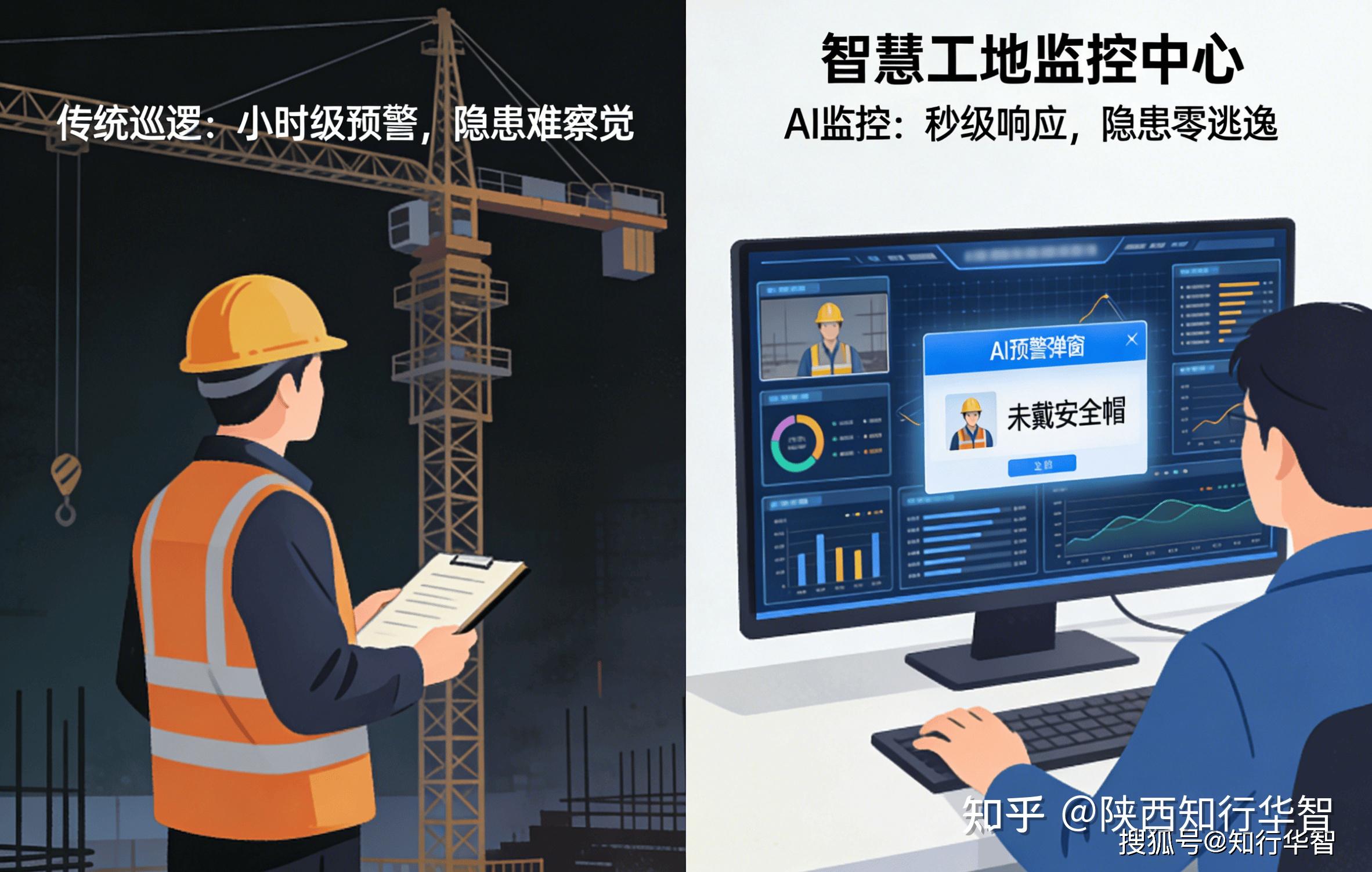 工地安全预警迈入秒级时代！ai监控硬刚违规，隐患零逃逸 知乎 