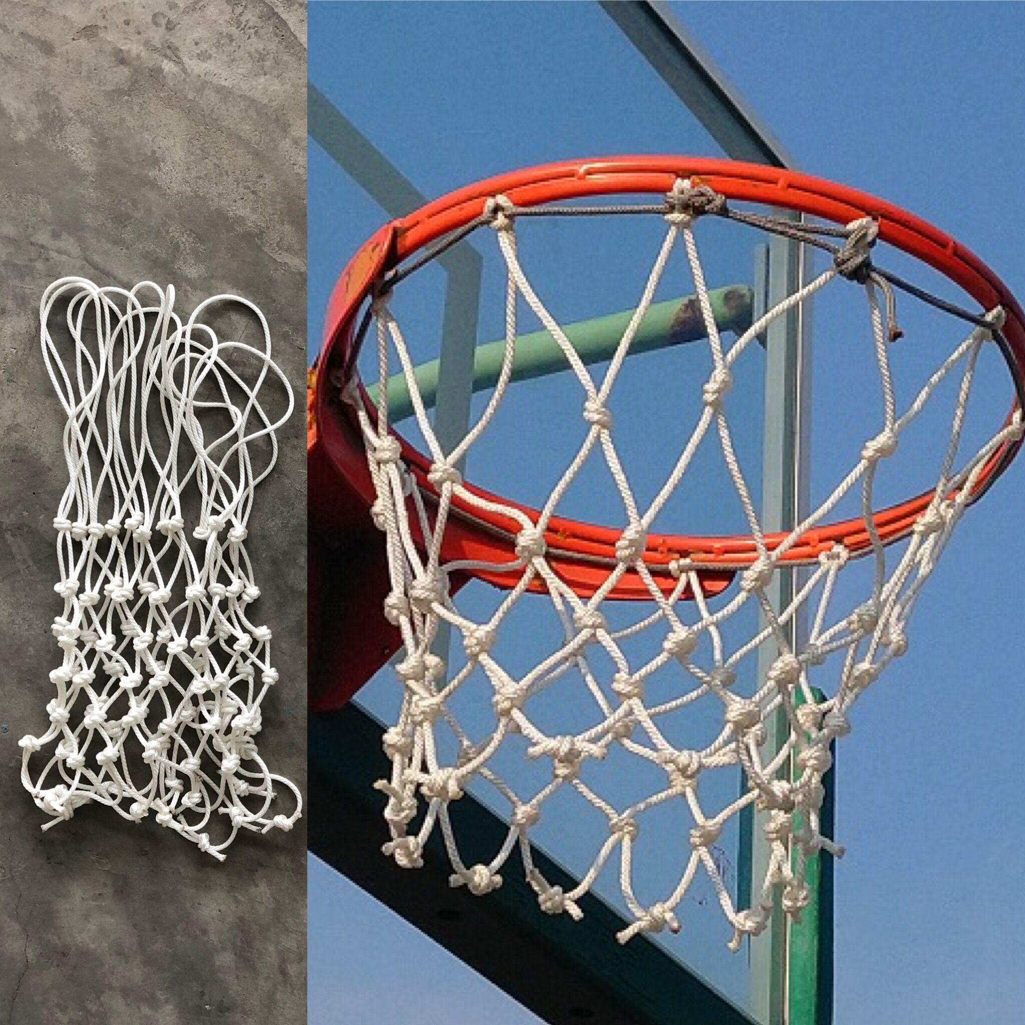 怎么手动编织篮球网类似这样的