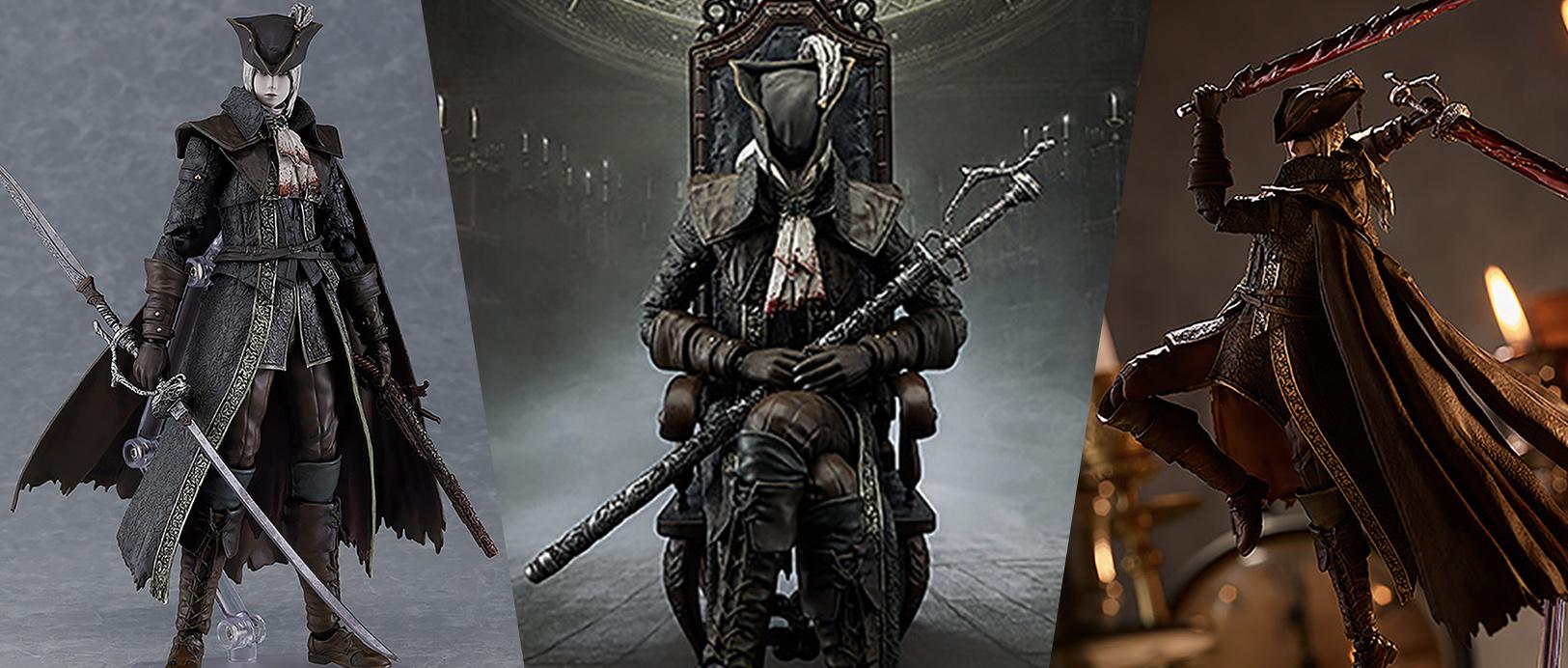 figma血源诅咒星辰钟楼的玛利亚dx版可还原经典坐姿造型