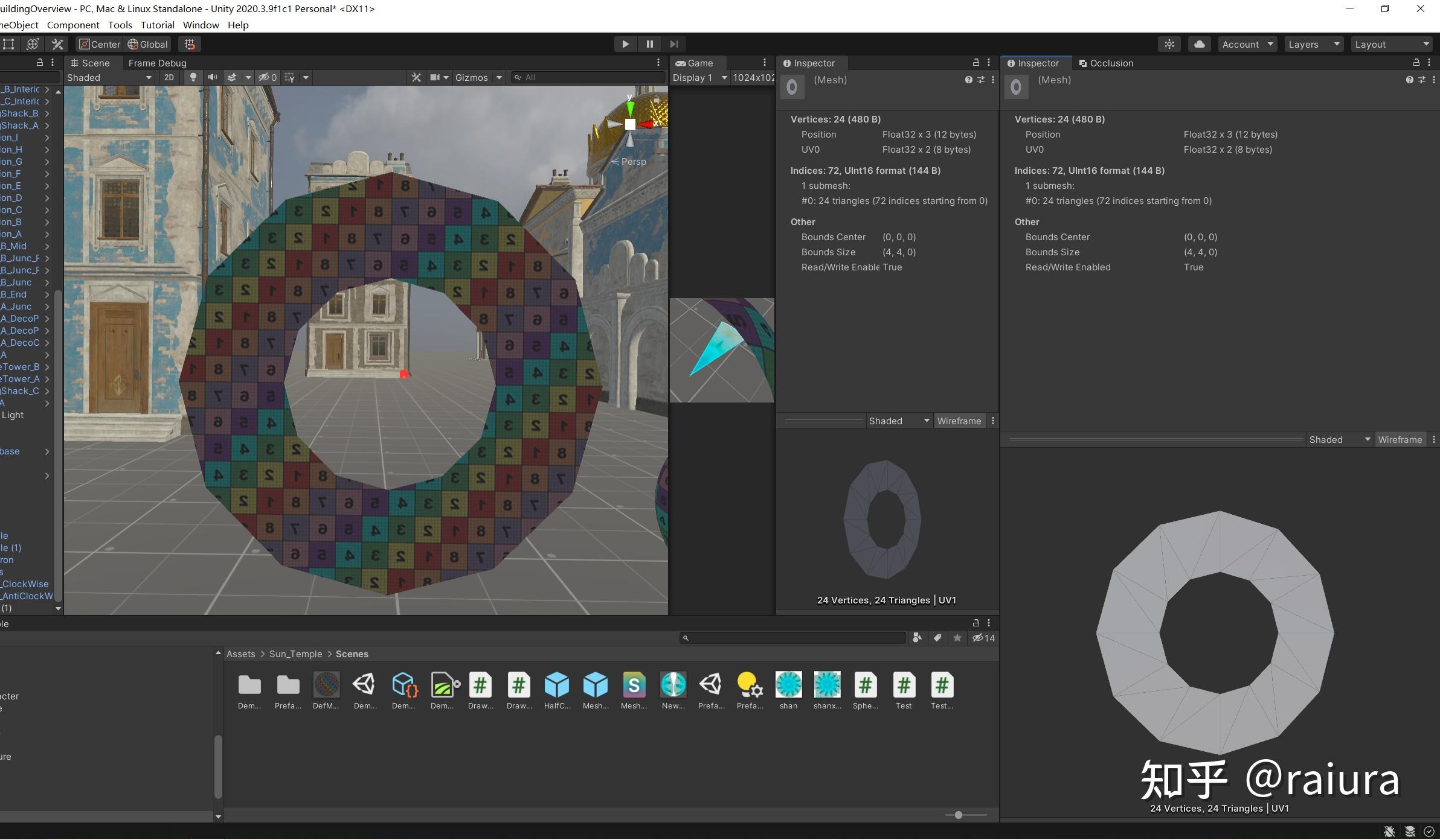 Unity实用技巧:利用Mesh绘制圆形和扇形。 - 知乎