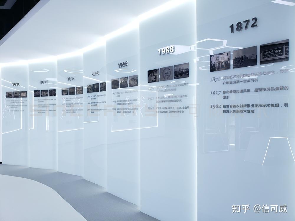 欣赏|15个高质量企业展厅设计案例合集 - 知乎