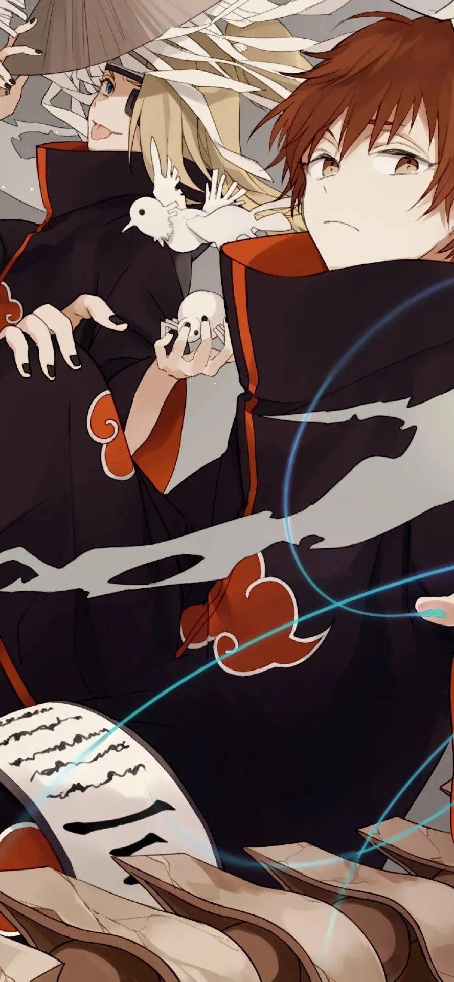 能分享一些火影晓组织手机壁纸吗? - 知乎