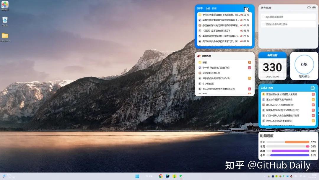 比 Rainmeter 更易用,Windows 桌面神器!