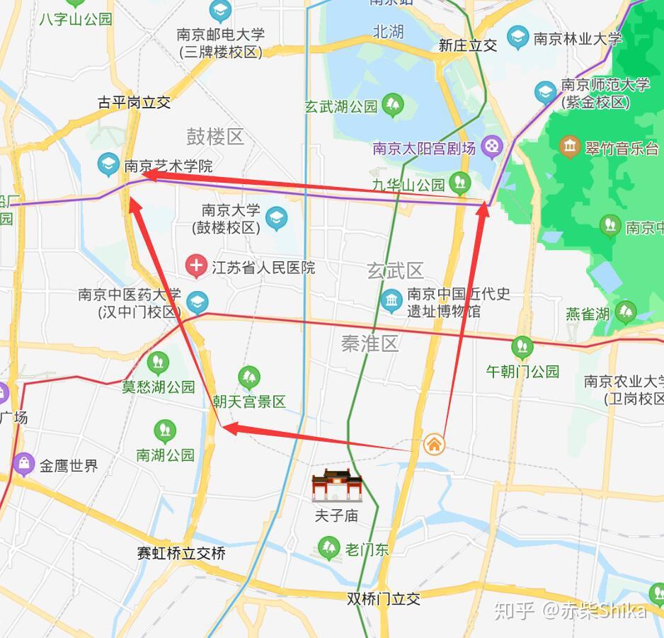 南京艺术学院内部地图图片