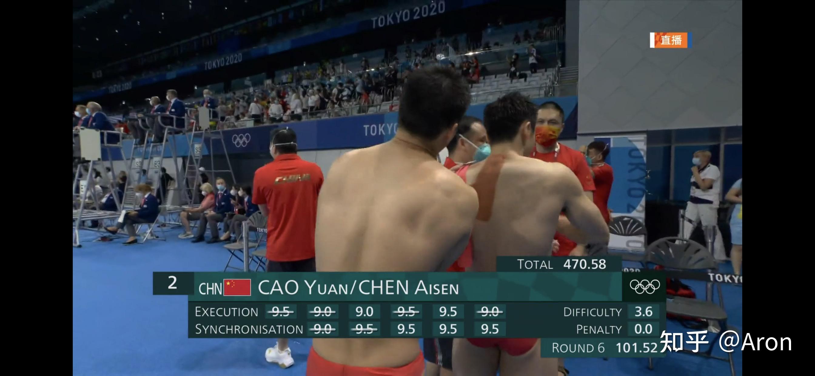 如何评价曹缘陈艾森男子双人十米台摘银