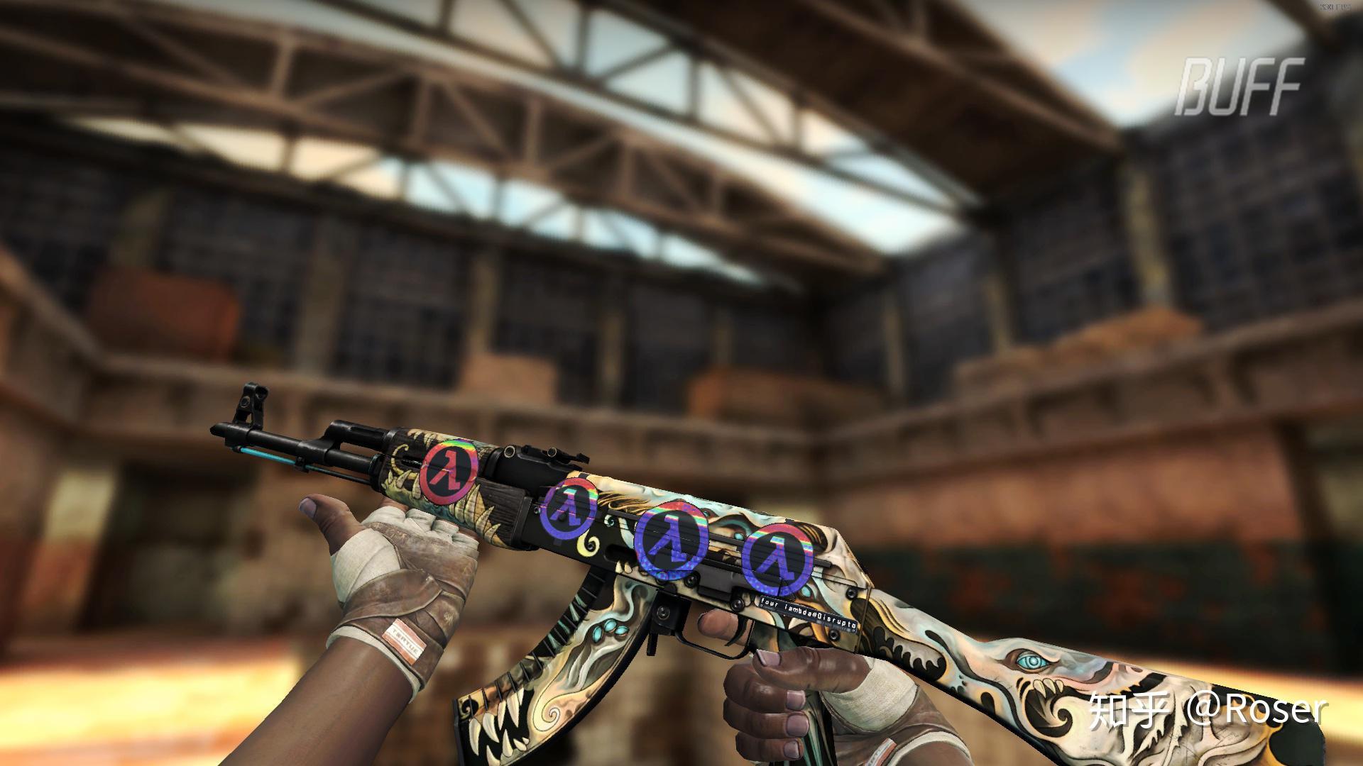 csgoak幻影破坏者贴什么印花