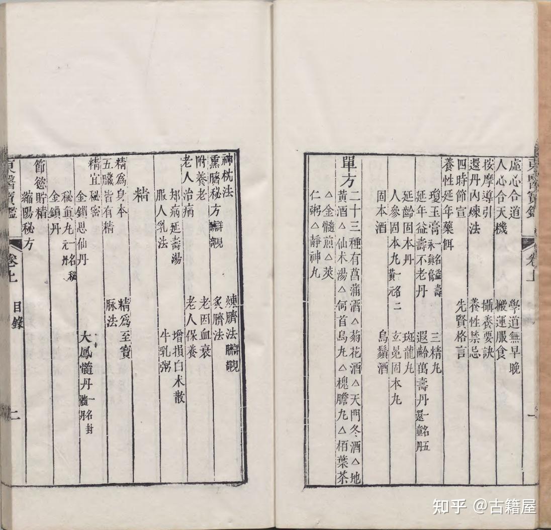 中医古籍《东医宝鉴》清乾隆二十八年刻本- 知乎