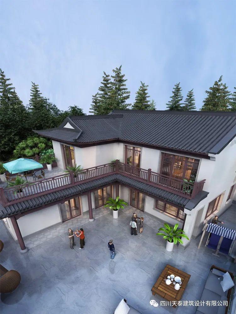 四川绵阳二层新中式别墅建房设计图纸 农村盖房子图纸 效果图 - 知乎