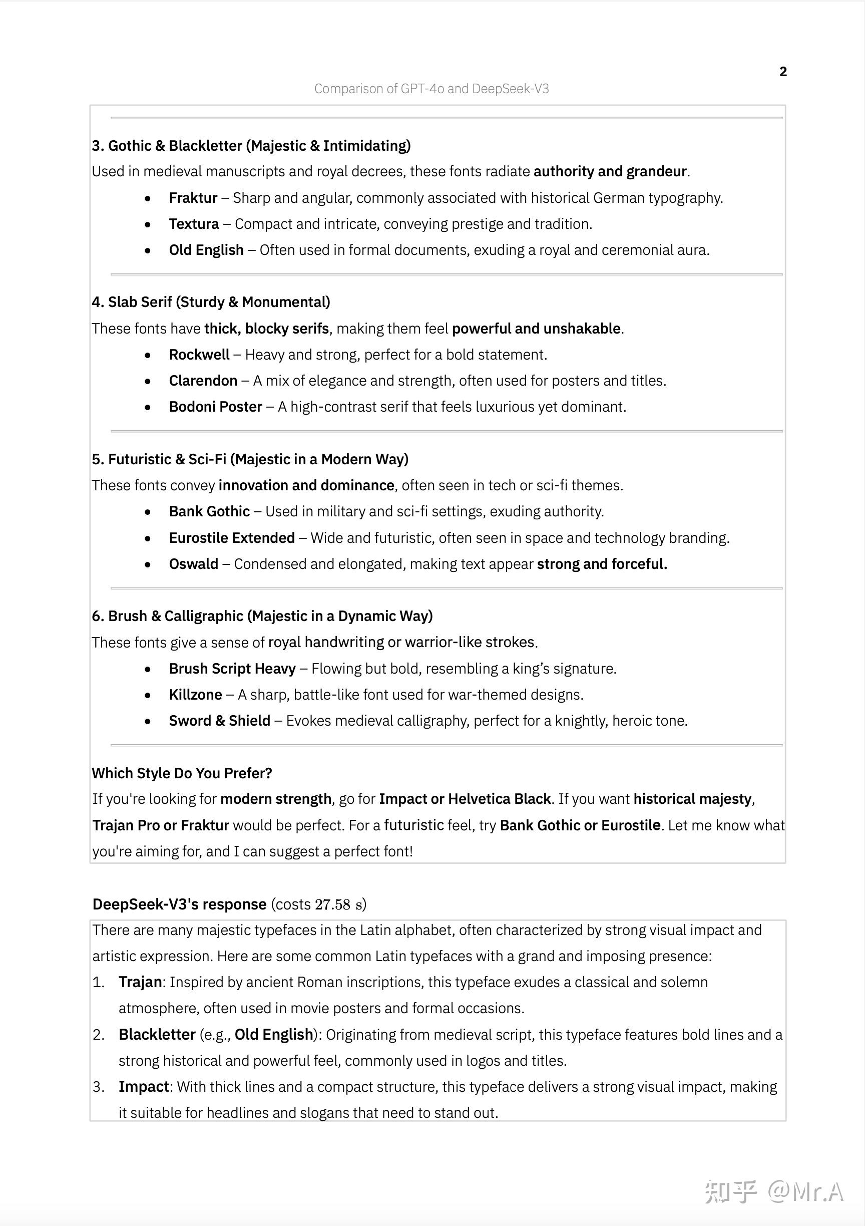 研究报告：The Comparison of Large Language Models GPT-4o and DeepSeek-V3 - 知乎