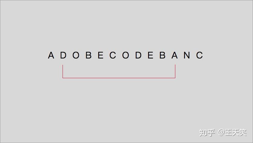 (minimum-window-substring)输入: s = "adobecodebanc", t = "abc"