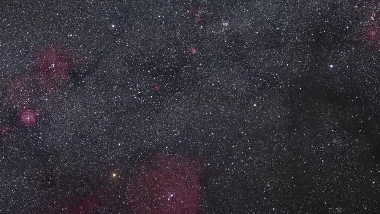 看见没有这就是放大蟹状星云美啊