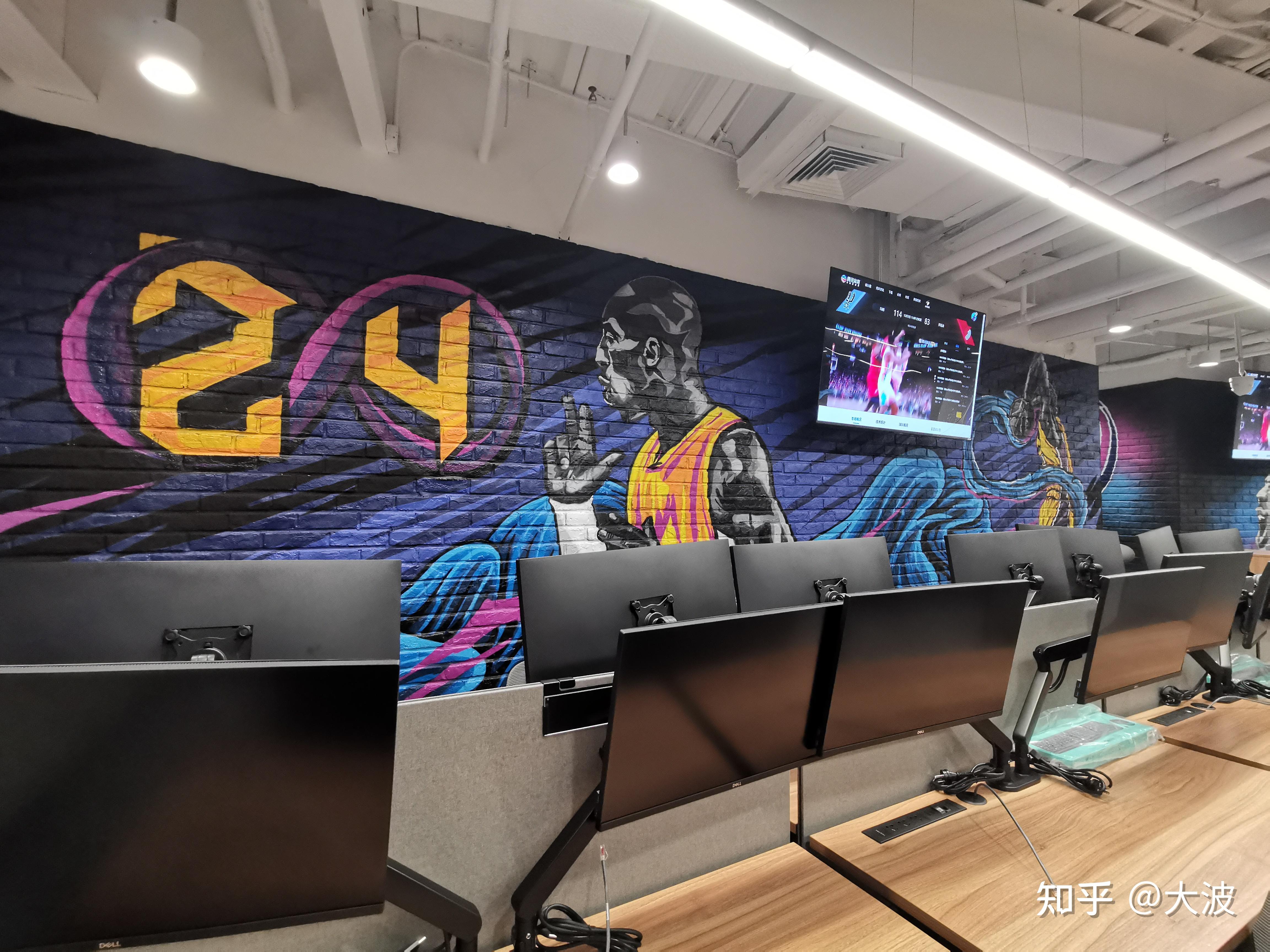 【首发】NBA北京办公区-墙面涂鸦创作/科比/乔丹/詹姆斯 - 知乎