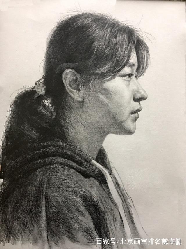 素描女右侧受光脸怎么画? - 知乎