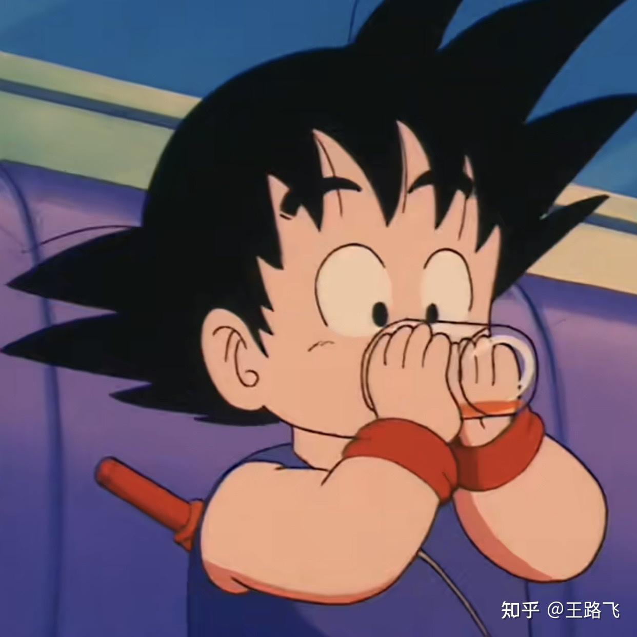 可以发几张孙悟空(卡卡罗特)小时候的图片吗?